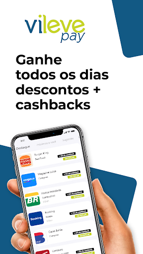 Android application Vileve Pay Clube de Vantagens screenshort