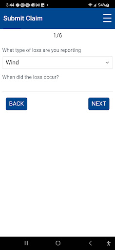 Ohio FAIR Plan Screen 3