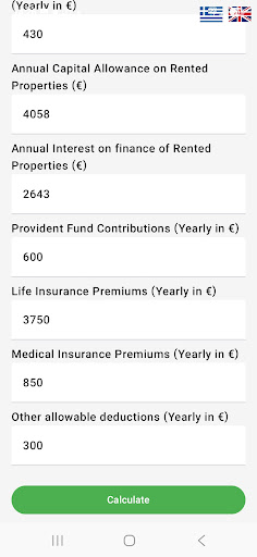Cyprus Tax Calculator