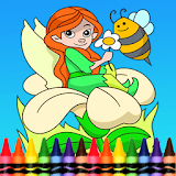 Fairytale Coloring Book Games icon