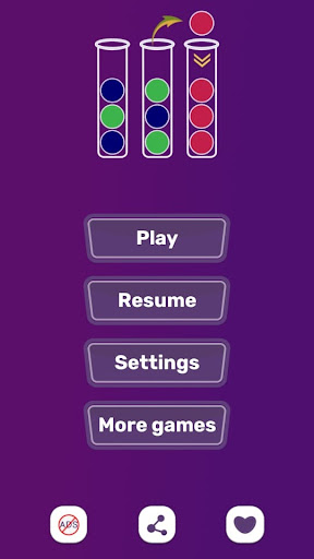 Bubble Sort Color Puzzle Screen 3