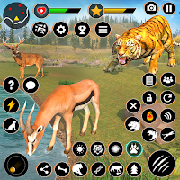 Angry Tiger Family Simulator: Wild Tiger Games