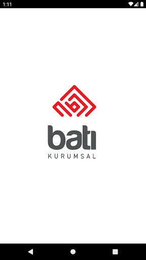 Android application Batı Kurumsal screenshort