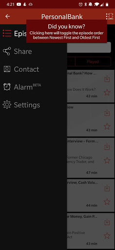 Your Personal Bank™ Screen 2