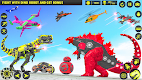 screenshot of Dino Robot Car Transform Games