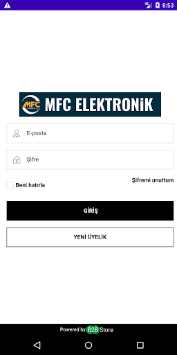 Android application MFCBayi screenshort