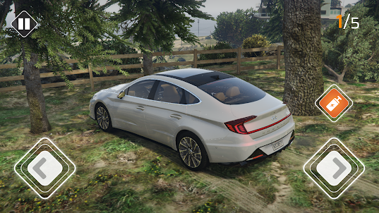 Car Game: Drive Hyundai Sonata