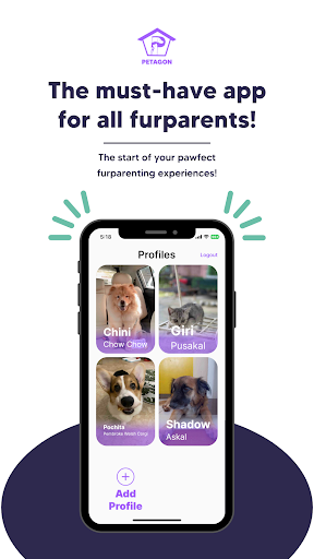Android application Petagon: Pet Care Simplified screenshort