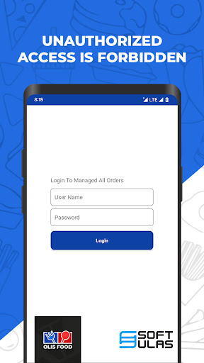 Android application Olis Food Dash screenshort