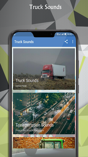 Android application Truck Sounds screenshort