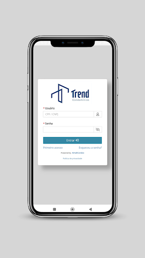 Android application Trend Condomínios screenshort