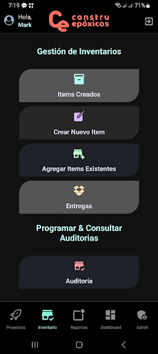 Android application check out business screenshort