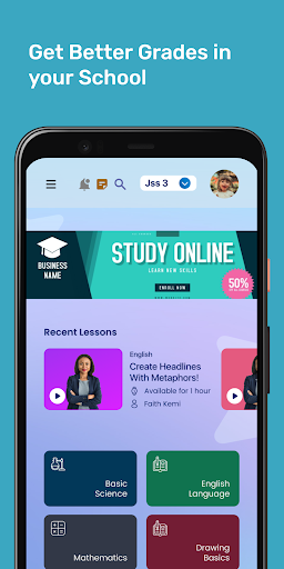 Android application edufoxng screenshort