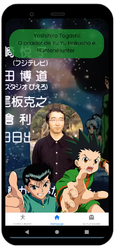 Android application Togashi - Animes screenshort
