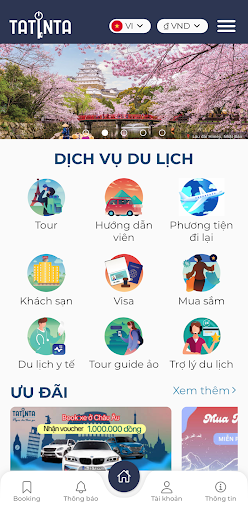Android application Tatinta screenshort