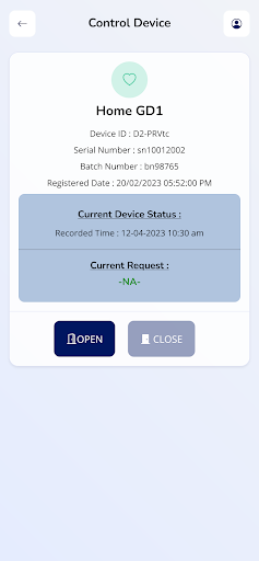 Android application Panel-tilt screenshort