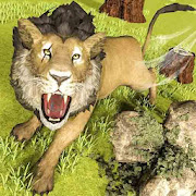 wild africa lion family-runescape forest bigfoot