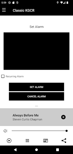 Android application Classic KGCR screenshort