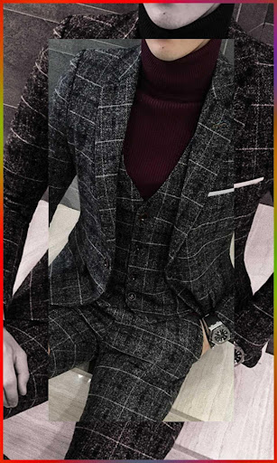 Simple Men Suit Fashion  Designer  Tailored