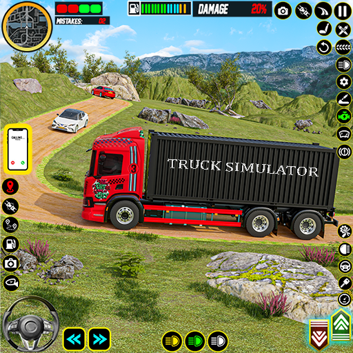 City Truck Driver Game 3D logo