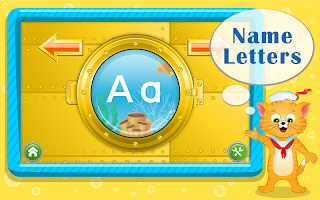 Learn Letters with Captain Cat - Screenshot 2