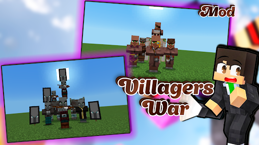 War of Villagers Mod Minecraft