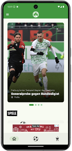 Android application Kleeblatt-App screenshort