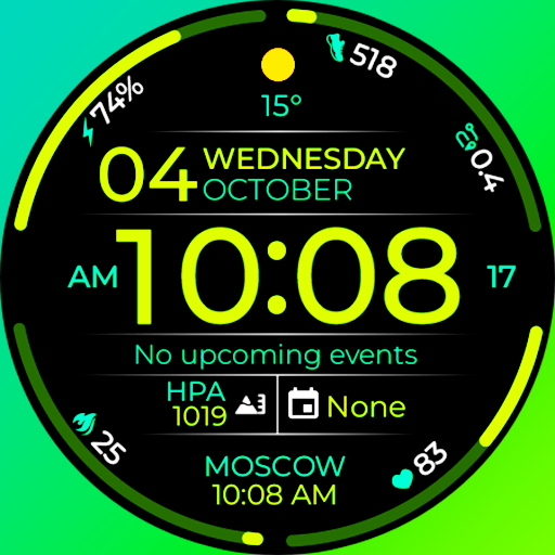 Chester Infinity watch face Scarica su Windows