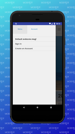 Screenshot of Magento 2 Hybrid Mobile App
