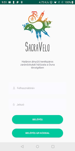Android application SacraVelo screenshort