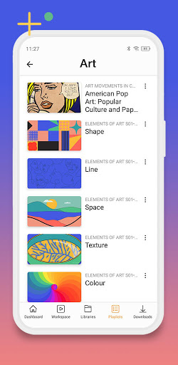 Android application ClickView screenshort