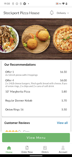 Stockport Pizza House Screen 2