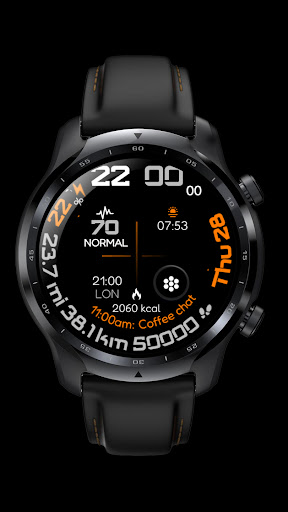 Digital Watch Face CRC049 Screen 3
