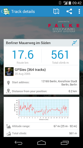 GPSies 3.4.4 screenshots 7