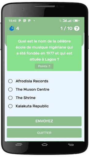 Quiz Nigeria Screen 3