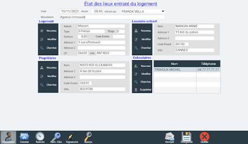 EdlSoft - État des lieux Screen 2