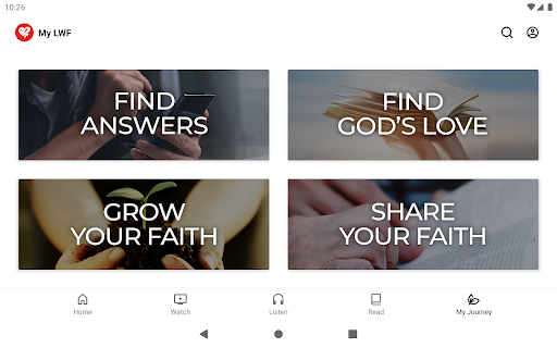 Screenshot of Love Worth Finding Ministries
