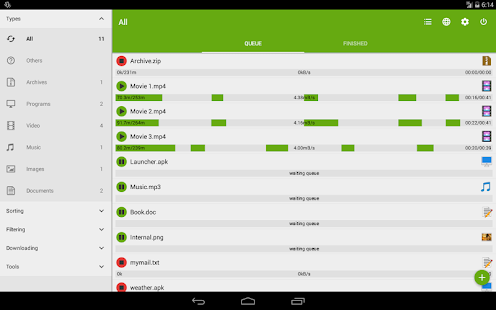 Advanced Download Manager Varies with device screenshots 12