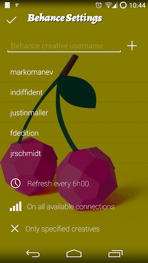 Muzei - Behance Projects Screenshot 2 - AppWisp.com