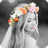 Flower Crown Photo Effect icon