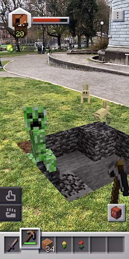Télécharger Gratuit Minecraft Earth APK MOD (Astuce) screenshots 1