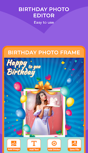 Birthday Photo Frame