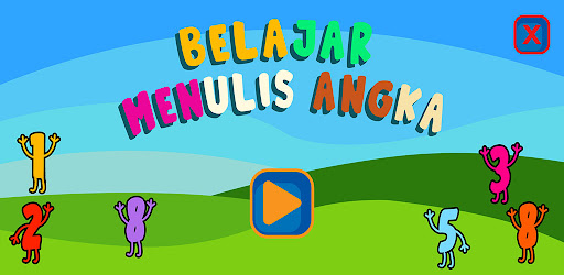 Android application Menulis Angka screenshort