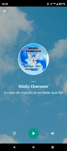 Android application Rádio Ebenezer screenshort