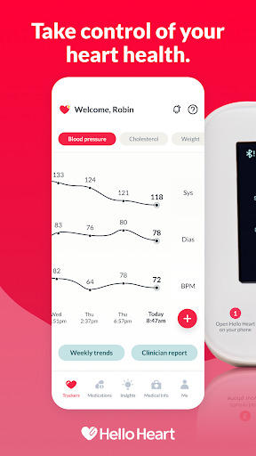 Screenshot of Hello Heart • For heart health