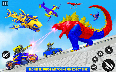 Dragon Robot Police Car Games  screenshots 14
