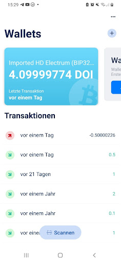 DoiWallet Screen 2