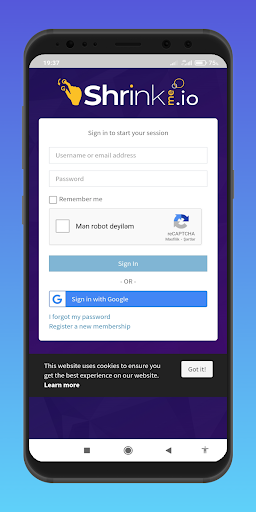 shrinkme - earn money
