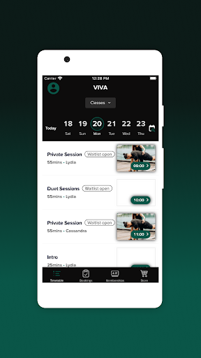 VIVA Fitness & Wellness Screen 3
