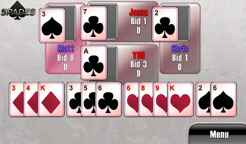 Spades Classic Card gameのおすすめ画像5